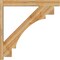 Ekena Millwork Merced Block Rough Sawn Outlooker, Western Red Cedar, 6"W x 42"D x 42"H OUT06X42X42MRC05RWR - alternate 4